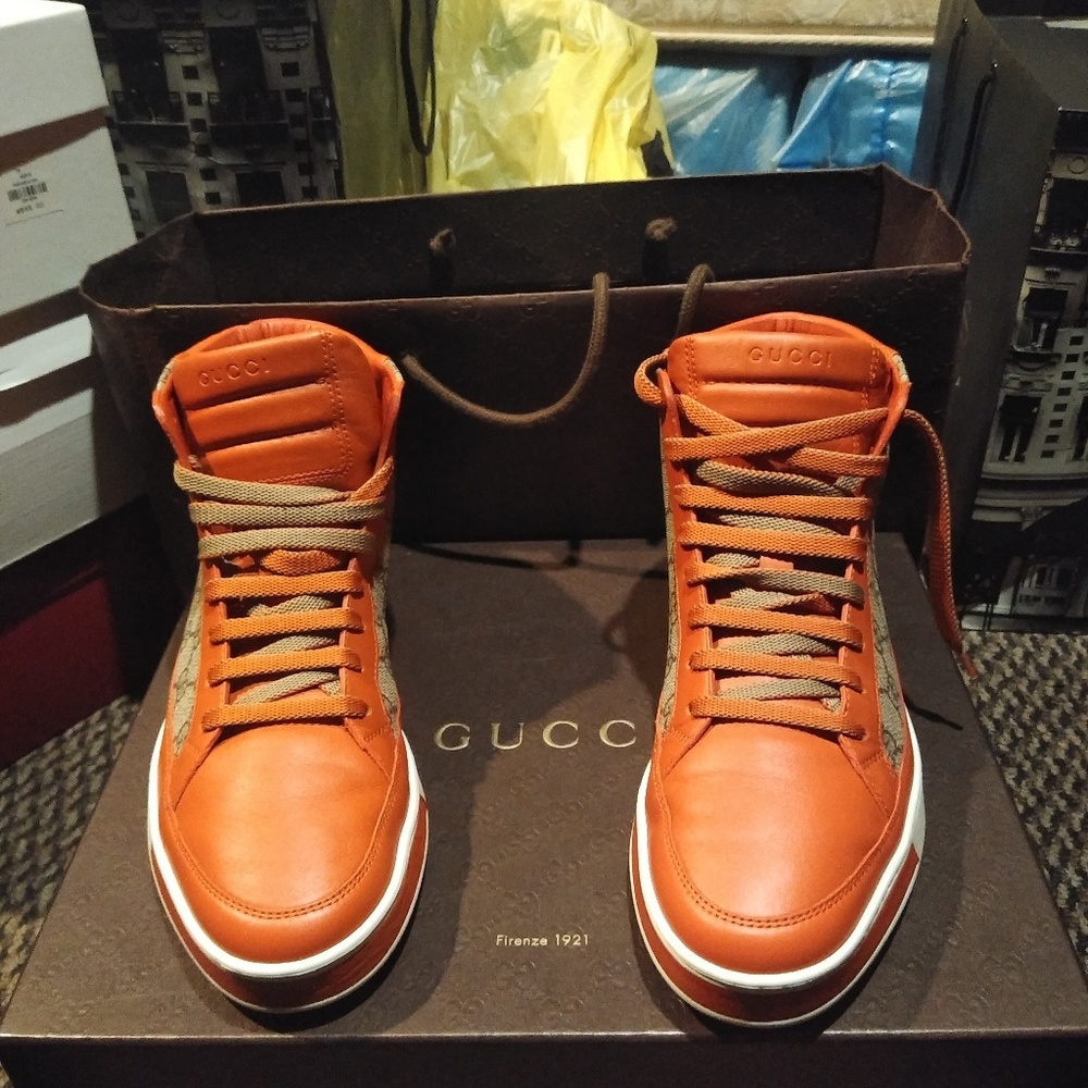 Gucci high top sneakers